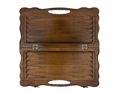 картинка Нарды резные "Эчмиадзин" с ручкой 50, Haleyan от магазина Gamesdealer.ru