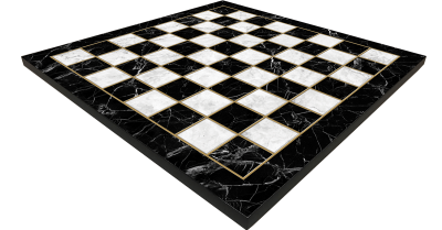 Шахматная доска Черный Мрамор XL, Турция, Yenigun