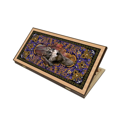 картинка Нарды + Шашки Сирия Волк малые (Россия, дерево, 40 см), Partida от магазина Gamesdealer.ru