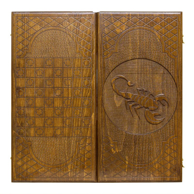 картинка Нарды резные "Скорпион 3" 60, Ustyan от магазина Gamesdealer.ru