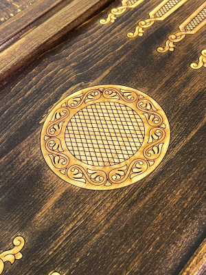 картинка Нарды резные "Традиционные" 60, Zakaryan от магазина Gamesdealer.ru