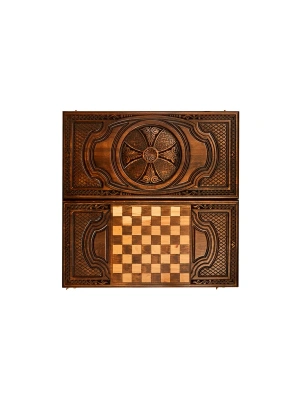 картинка Нарды резные "Щит Давида" 60, Ustyan от магазина Gamesdealer.ru