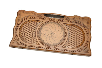 картинка Нарды резные "Бесконечность" с ручкой, Haleyan от магазина Gamesdealer.ru