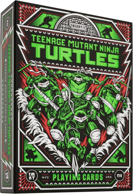 Карты "Theory11 Teenage Mutant Ninja Turtles Playing Cards"