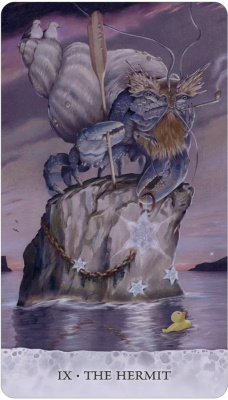 картинка Карты Таро "Tarot of Tides: The Adventures of a duck Named Bob" US Games / Таро приливов от магазина Gamesdealer.ru