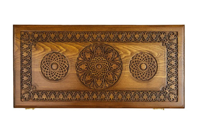 картинка Нарды резные "Орнамент 2", Mirzoyan от магазина Gamesdealer.ru