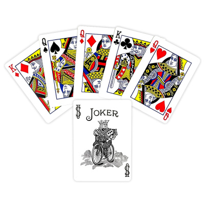 картинка Карты "Bicycle rider back standard poker plaing cards Orange back" от магазина Gamesdealer.ru