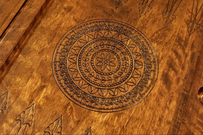 картинка Нарды резные "Армянский узор 10" 60, Haleyan от магазина Gamesdealer.ru