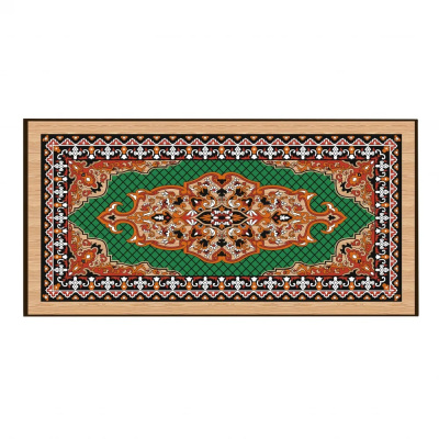 картинка Шахматы + нарды + шашки "Сирия Зеленые" средние от магазина Gamesdealer.ru