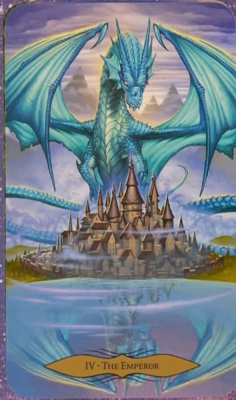 картинка Карты Таро "Tarot of Dragons Cards" Llewellyn / Таро Драконов от магазина Gamesdealer.ru