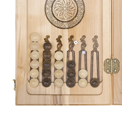 картинка Нарды "Армянский узор 1" инкрустация, Mkhitaryan от магазина Gamesdealer.ru