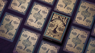 картинка Карты "Bicycle Peacock Purple Standard Index" от магазина Gamesdealer.ru