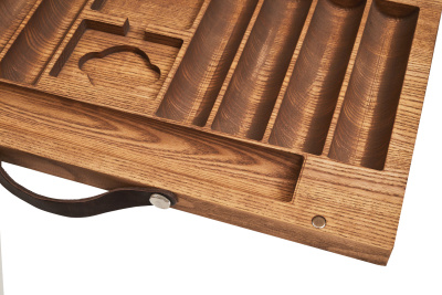 картинка Кейс из ясеня на 600 фишек для покера от магазина Gamesdealer.ru